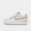 Women's Nike Air Force 1 Shadow Casual Shoes Summit White/Wolf Grey/Pure Platinum/Sesame - DV7449 100