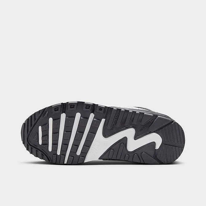 Little Kids' Nike Air Max 90 LTR SE Casual Shoes Sail/Gridiron/Bright Cactus/Multicolor - DX1815 100 - Image 6