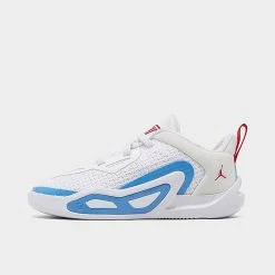 Nike Kids' Toddler Jordan Tatum 1 Basketball Shoes White/University Red/University Blue/University Gold - DX5358 100