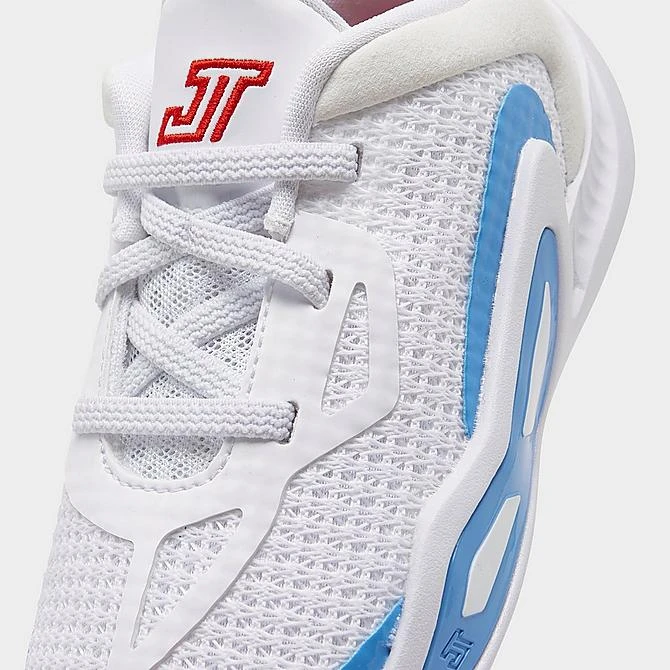 Nike Kids' Toddler Jordan Tatum 1 Basketball Shoes White/University Red/University Blue/University Gold - DX5358 100 - Image 3