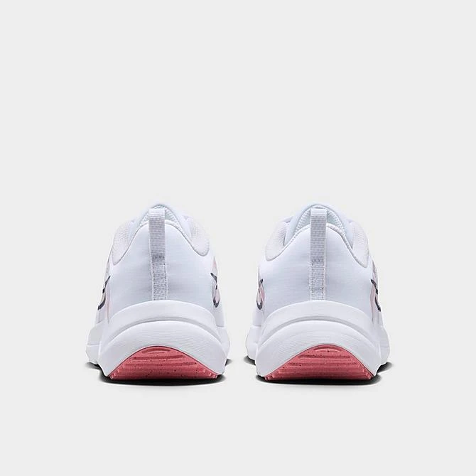 Women's Nike Downshifter 12 Premium Training Shoes White/Pearl Pink/Football Grey/Midnight Navy - DX7885 100 - Image 4