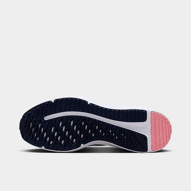 Women's Nike Downshifter 12 Premium Training Shoes White/Pearl Pink/Football Grey/Midnight Navy - DX7885 100 - Image 6