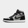 Nike Women's Air Jordan Retro 1 High OG Casual Shoes Medium Grey/Black/White - DZ2523 001