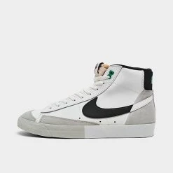 Nike Blazer Mid '77 PRM Split Casual Shoes Summit White/Black/Light Silver - DZ2542 100