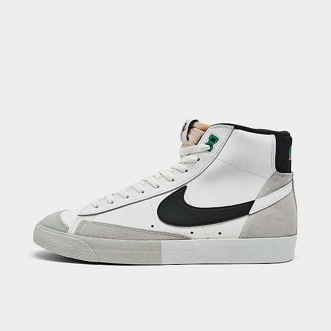Nike Blazer Mid '77 PRM Split Casual Shoes Summit White/Black/Light Silver - DZ2542 100
