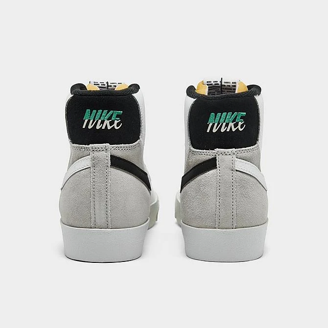 Nike Blazer Mid '77 PRM Split Casual Shoes Summit White/Black/Light Silver - DZ2542 100 - Image 4