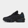 Men's Nike Air Max 95 Casual Shoes Black/Dark Marina Blue/Dark Smoke Grey - DZ4511 001
