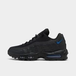 Men's Nike Air Max 95 Casual Shoes Black/Dark Marina Blue/Dark Smoke Grey - DZ4511 001