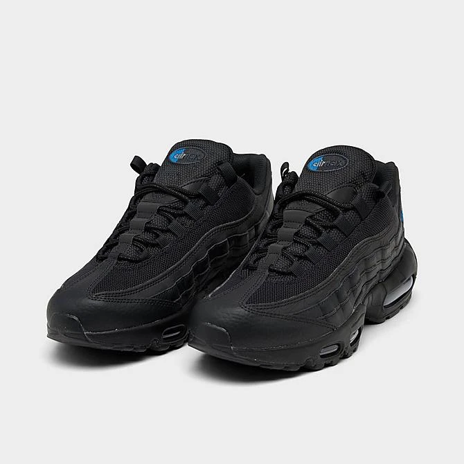 Men's Nike Air Max 95 Casual Shoes Black/Dark Marina Blue/Dark Smoke Grey - DZ4511 001 - Image 2