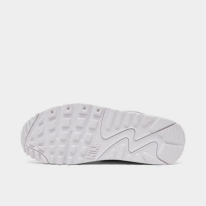 Women's Nike Air Max 90 Casual Shoes White/Black - DZ5212 100 - Image 6