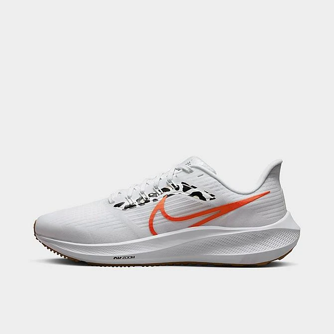 Women's Nike Pegasus 39 Running Shoes White/Platinum Tint/Metallic Summit White/Team Orange - DZ5214 100
