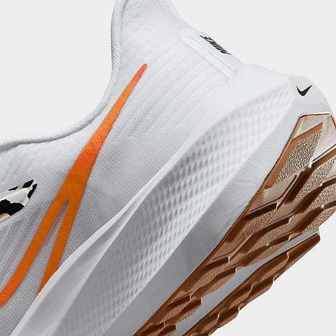 Women's Nike Pegasus 39 Running Shoes White/Platinum Tint/Metallic Summit White/Team Orange - DZ5214 100 - Image 3