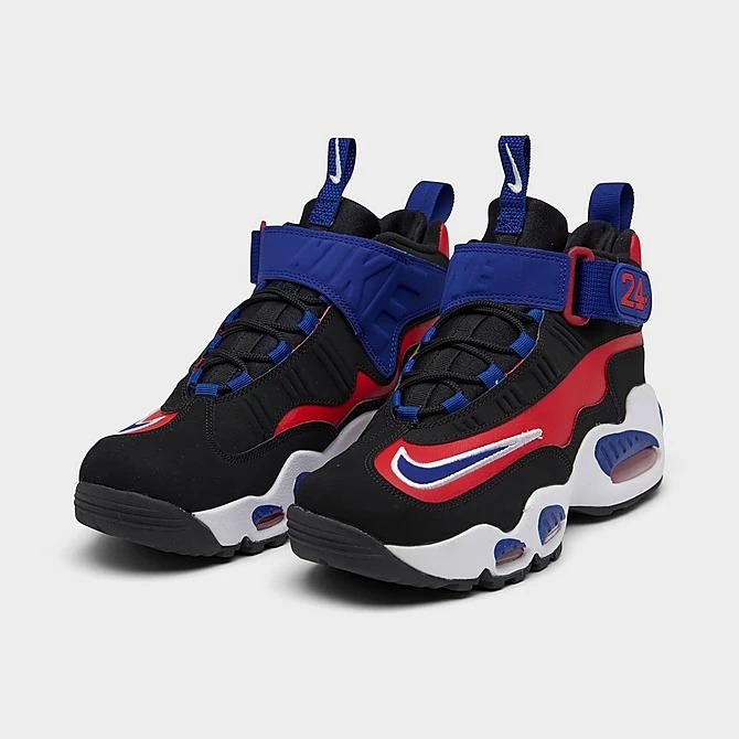 Big Kids' Nike Air Griffey Max 1 Casual Shoes Black/Deep Royal Blue/University Red - DZ5275 001 - Image 2