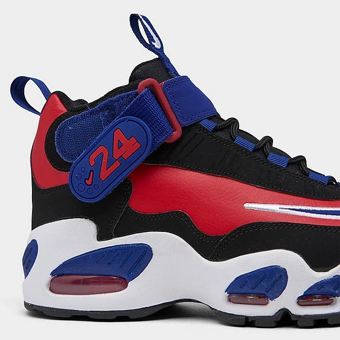 Big Kids' Nike Air Griffey Max 1 Casual Shoes Black/Deep Royal Blue/University Red - DZ5275 001 - Image 3
