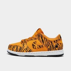 Little Kids' Nike Dunk Low Next Nature Casual Shoes Kumquat/Kumquat/White/Black - DZ5633 800