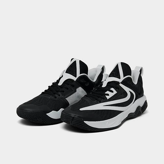 Nike Giannis Immortality 3 Basketball Shoes Black/Black/White/White - DZ7533 003 - Image 2