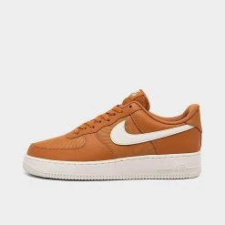 Men's Nike Air Force 1 Low '07 SE Nylon Casual Shoes Monarch/Sail - FB2048 800