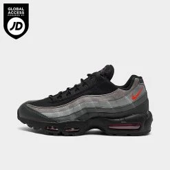 Men's Nike Air Max 95 Casual Shoes Black/Picante Red/Anthracite/Iron Grey - FD0663 002