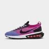 Women's Nike Air Max Flyknit Racer Casual Shoes Fuchsia Dream/Black/Baltic Blue/Vivid Orange/Bright Crimson/Fire Pink - FD0822 500