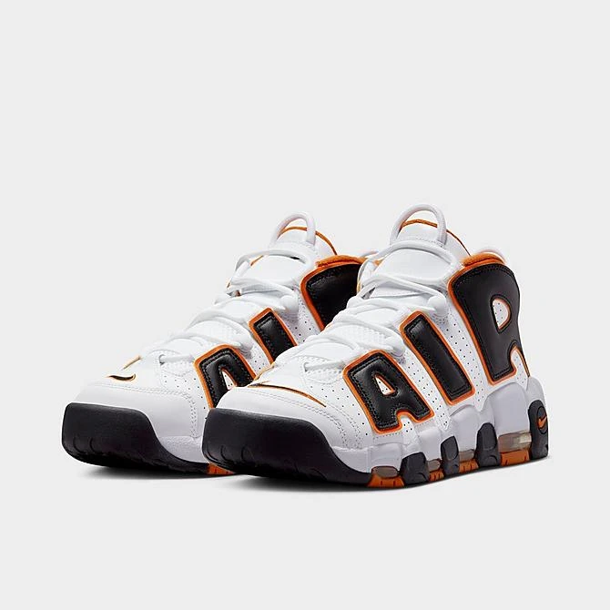 Men's Nike Air More Uptempo '96 Basketball Shoes White/Starfish/Black - FJ4416 100 - Image 2