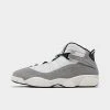 Nike Men's Air Jordan 6 Rings Basketball Shoes Light Smoke Grey/Black/Sail/White - FJ4650 077